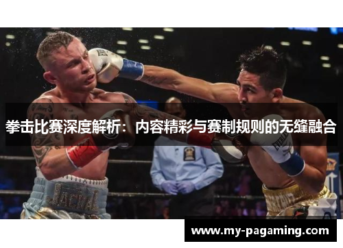 拳击比赛深度解析:内容精彩与赛制规则的无缝融合 拳击比赛深度解析:内容精彩与赛制规则的无缝融合